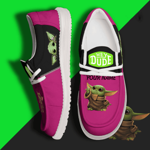Tubopro Yoda Personalized Hey Dude Shoes For Men And Women