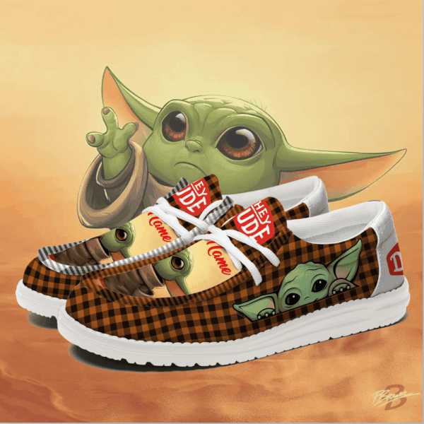 Tubopro Yoda Personalized Hey Dude Shoes For Men And Women