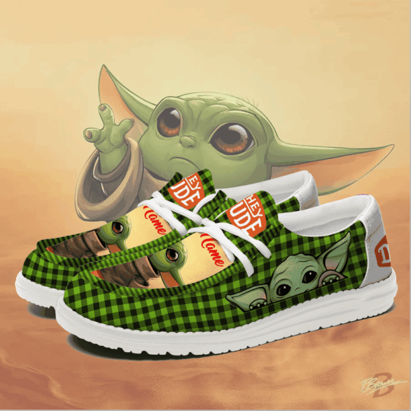 Tubopro Yoda Personalized Hey Dude Shoes For Men And Women - Image 4