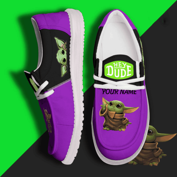 Tubopro Yoda Personalized Hey Dude Shoes For Men And Women