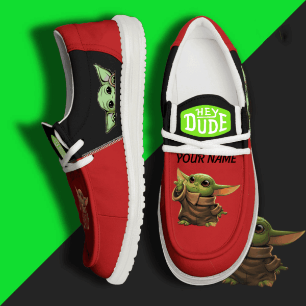 Tubopro Yoda Personalized Hey Dude Shoes For Men And Women