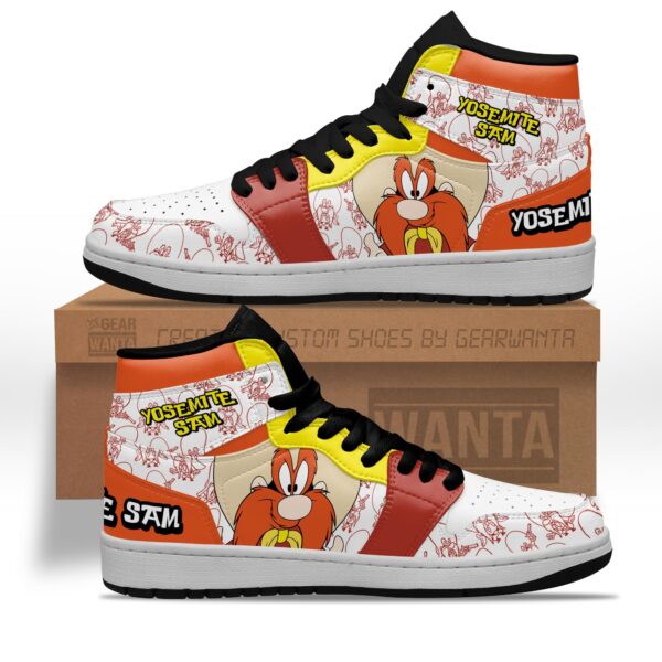 Tubopro Yosemite Sam AJ1 High Sneakers Shoes For Men And Women