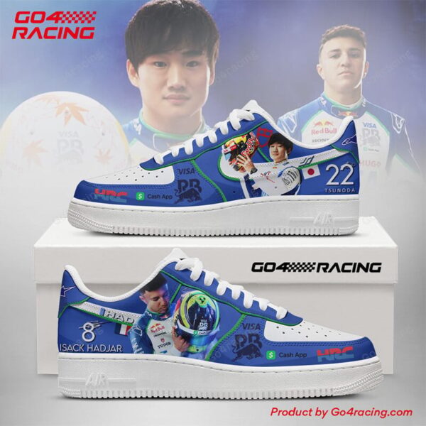 Tubopro Yuki Tsunoda x Isack Hadjar  Racing Bulls Air Low-Top Sneakers Shoes For Men And Women
