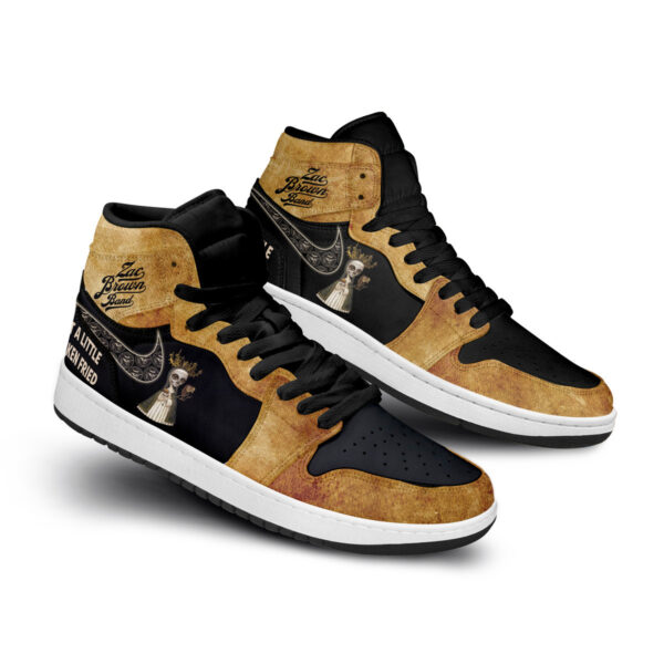 Tubopro Zac Brown Band AJ1 High Sneakers Shoes For Men And Women - Image 2