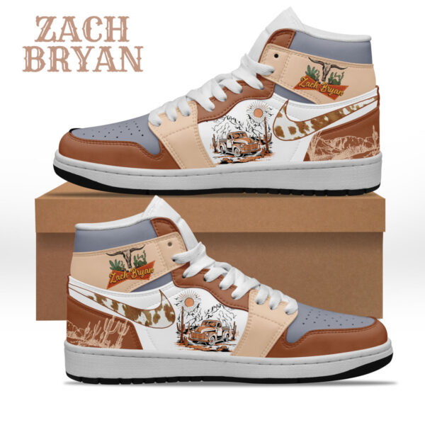 Tubopro Zach Bryan AJ1 High Sneakers Shoes For Men And Women
