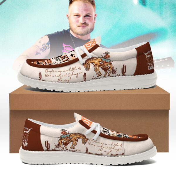 Tubopro Zach Bryan Personalized Hey Dude Shoes For Men And Women