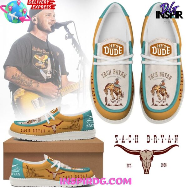 Tubopro Zach Bryan Personalized Hey Dude Shoes For Men And Women