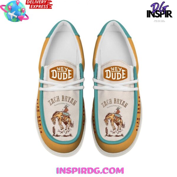 Tubopro Zach Bryan Personalized Hey Dude Shoes For Men And Women - Image 3
