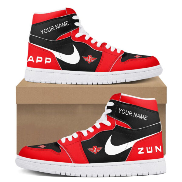 Tubopro Zundapp AJ1 High Sneakers Shoes For Men And Women - Image 2