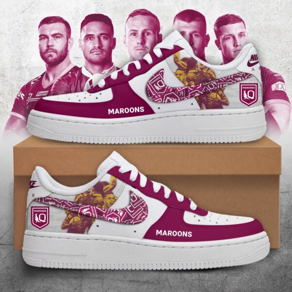 Tubopro2024 QLD Maroons Air Low-Top Sneakers Shoes For Men And Women