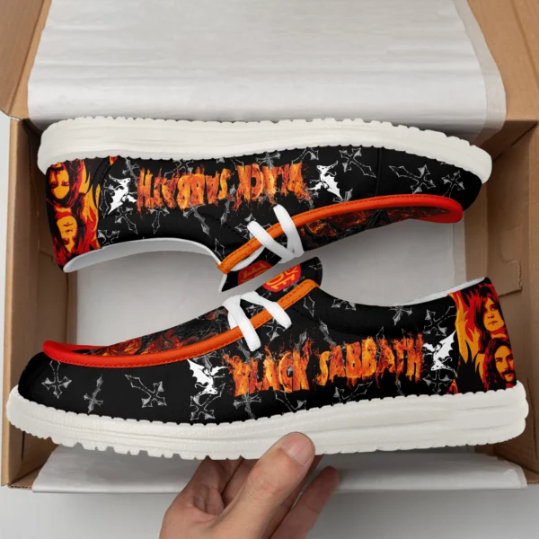 Tubopro Black Sabbath Personalized Hey Dude Shoes For Men And Women - Image 2