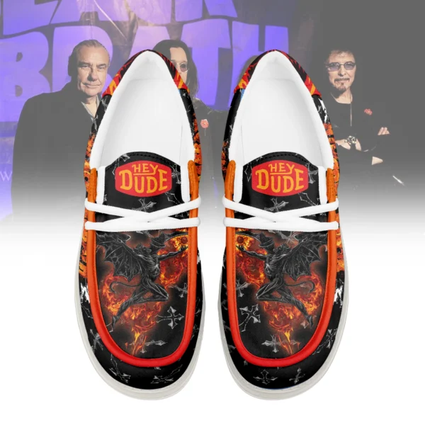 Tubopro Black Sabbath Personalized Hey Dude Shoes For Men And Women - Image 3