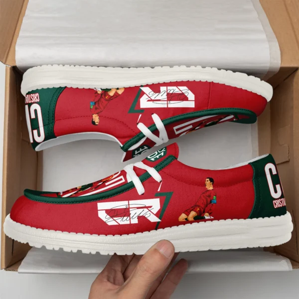 Tubopro Cristiano Ronaldo Personalized Hey Dude Shoes For Men And Women - Image 2