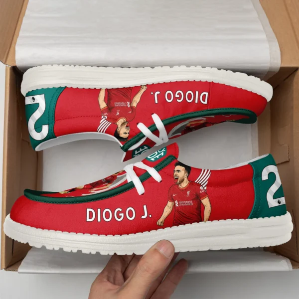 Tubopro Diogo Jota Personalized Hey Dude Shoes For Men And Women - Image 2