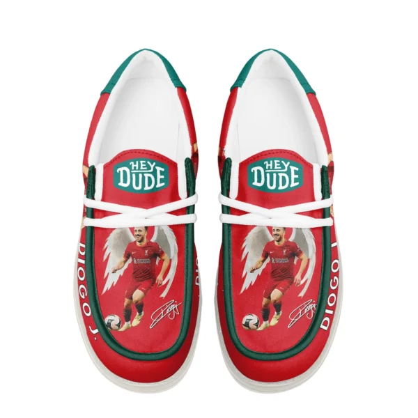 Tubopro Diogo Jota Personalized Hey Dude Shoes For Men And Women - Image 3