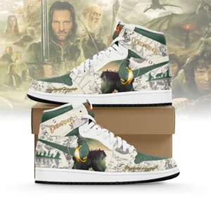 Tubopro The Lord of the Rings AJ1 High Sneakers Shoes For Men And Women