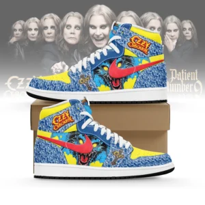 Tubopro Ozzy Osbourne AJ1 High Sneakers Shoes For Men And Women