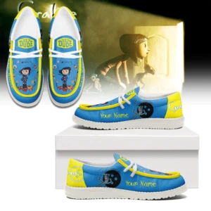 Tubopro Coraline x Halloween Personalized Hey Dude Shoes For Men And Women