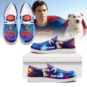 Tubopro Superman Personalized Hey Dude Shoes For Men And Women